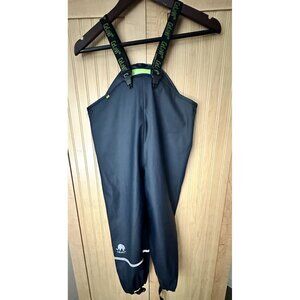 CeLaVi Youth Waterproof Rain Pants With Straps Solid Navy Size 120 / 5 Yrs